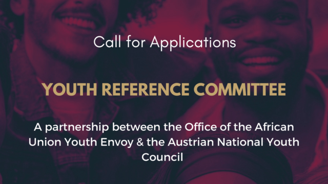 APPLY NOW! Call for applications for the Youth Reference Committee