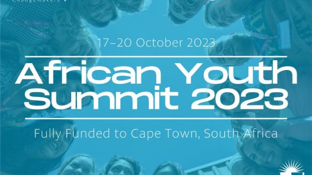 Apply: Global Changemakers-ATKV African Youth Summit 2023 in South Africa (fully-funded)