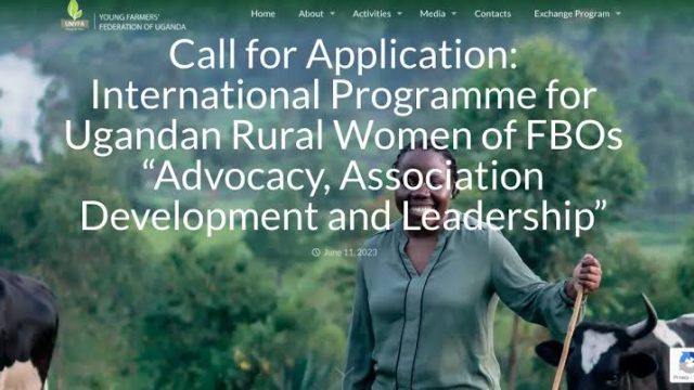 FULLY FUNDED TO GERMANY: Apply to this International Programme for Ugandan Rural Women of FBOs “Advocacy, Association Development and Leadership 2023