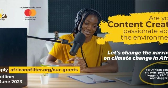Climate action grant: Calling all passionate African storytellers