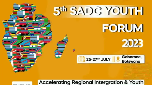 Apply for the 5th SADC Youth Forum in Botswana 2023