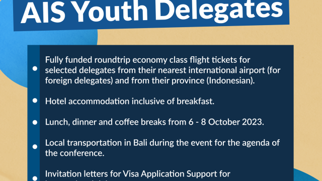 FULLY FUNDED: Apply for this AIS Youth Conference – Bali 2023