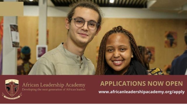 FUNDING AVAILABLE: Apply for the African Leadership Academy