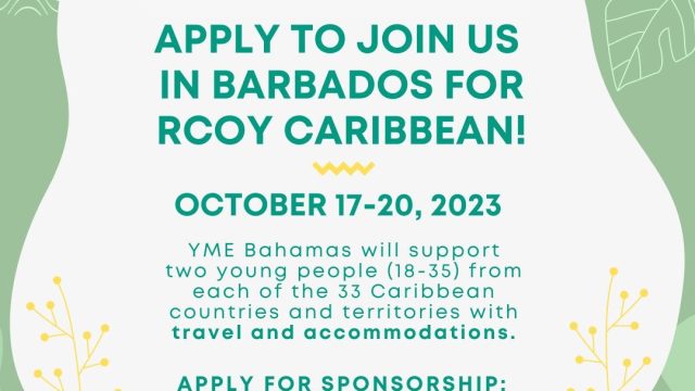 FULLY FUNDED! Apply for a spot at the RCOY Caribbean in Barbados!