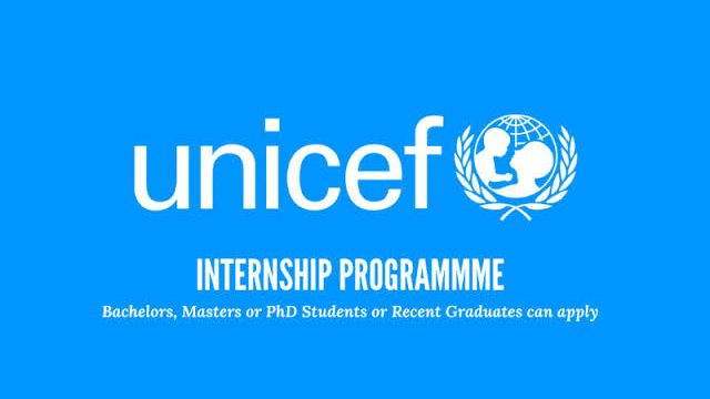 FULLY FUNDED: Apply for these UNICEF Internship Programme 2023