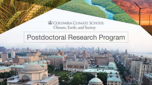 FUNDED: Apply for this Columbia University’s Climate School Postdoctoral Research Program