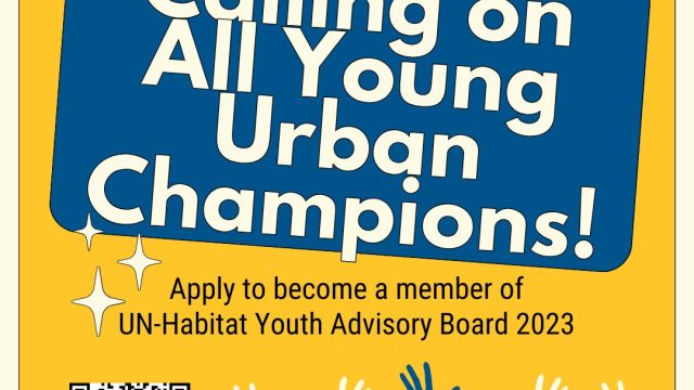 FUNDED: UN-Habitat Youth Advisory Board Applications Now Open!
