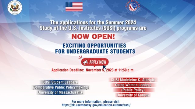 FULLY FUNDED : Apply for the SUSI summer exchange program 2024 in the United States