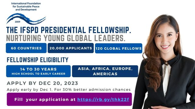 Apply for this IFSPD Presidential Fellowship 2024