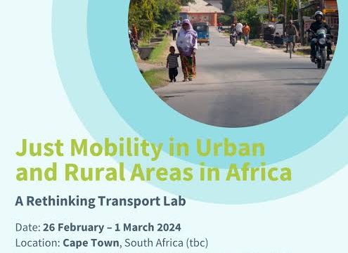 FULLY FUNDED TO SOUTH AFRICA: Apply for this Just Mobility in Urban and Rural Areas lab in South Africa