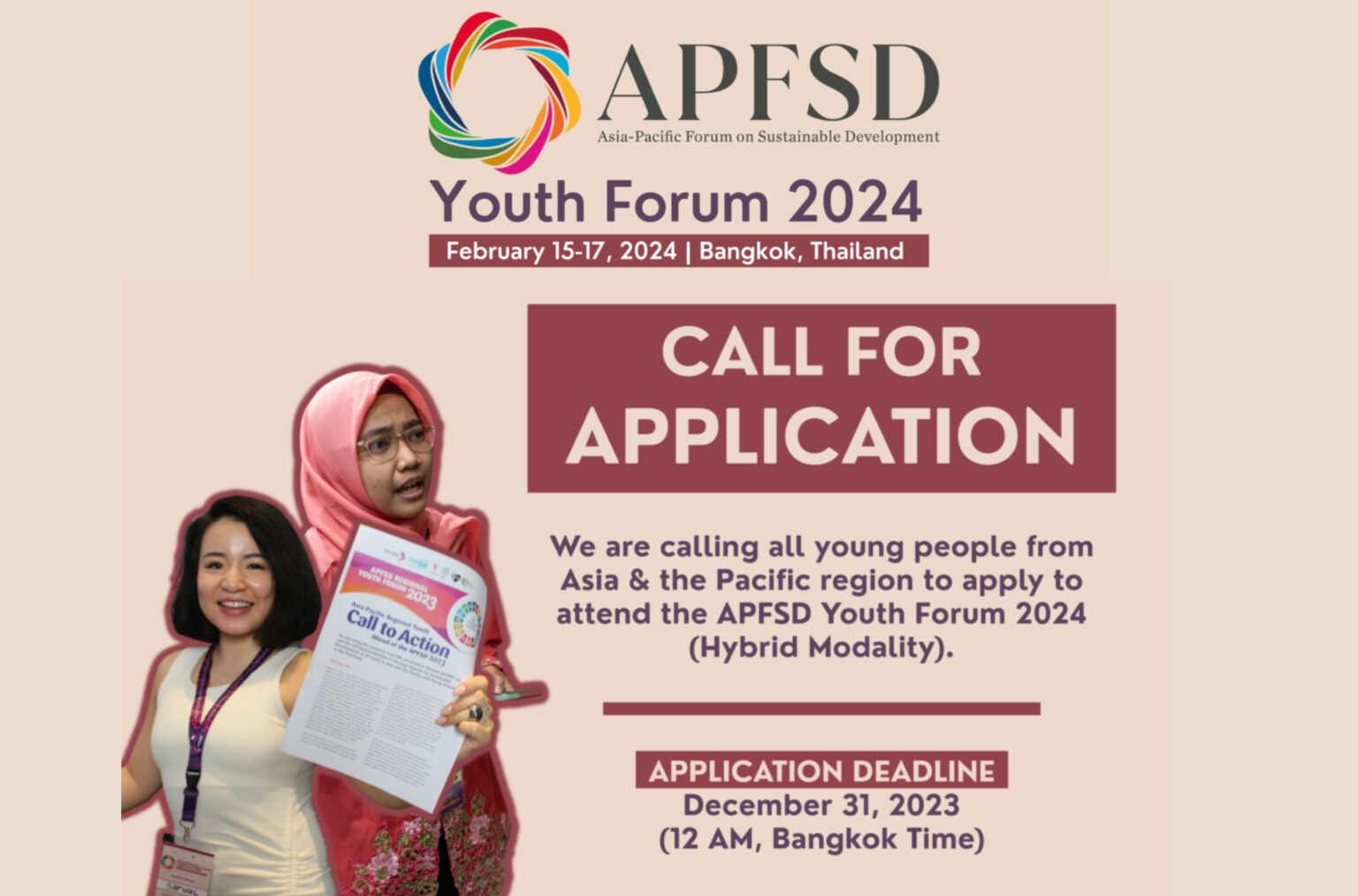 FULLY FUNDED: Apply for this Asia Pacific Forum on Sustainable ...