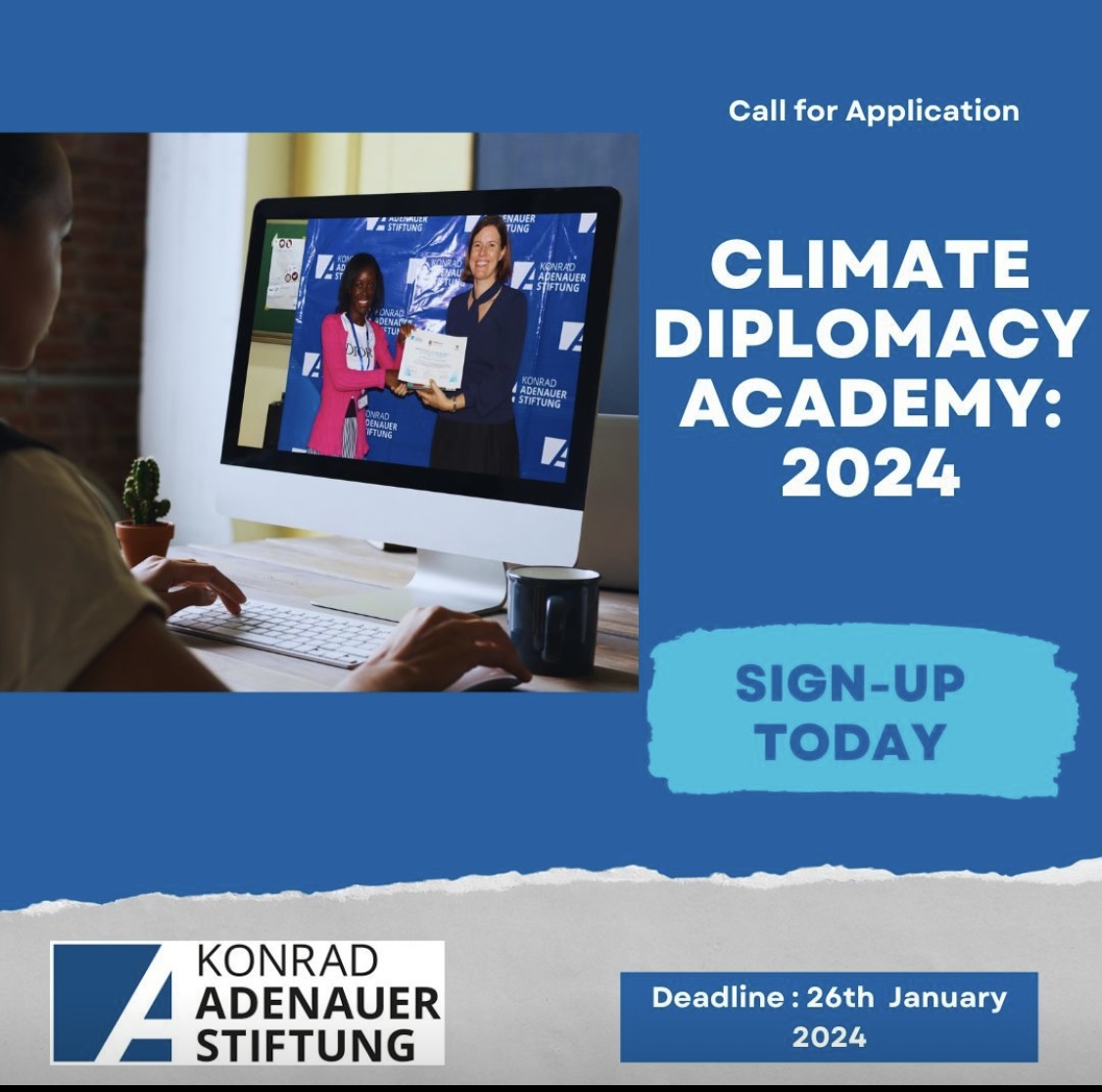 FULLY FUNDED Apply For This Climate Diplomacy Academy 2024 By KAS And   IMG 9722 