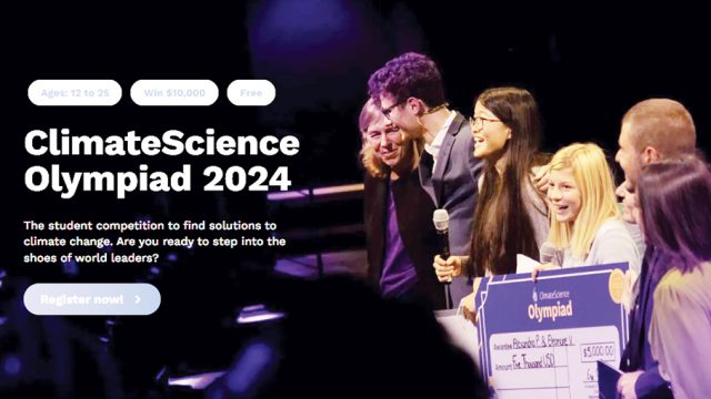 CALL FOR APPLICATIONS: Apply for this Climate Science Olympiad 2024 for all youth in climate worldwide