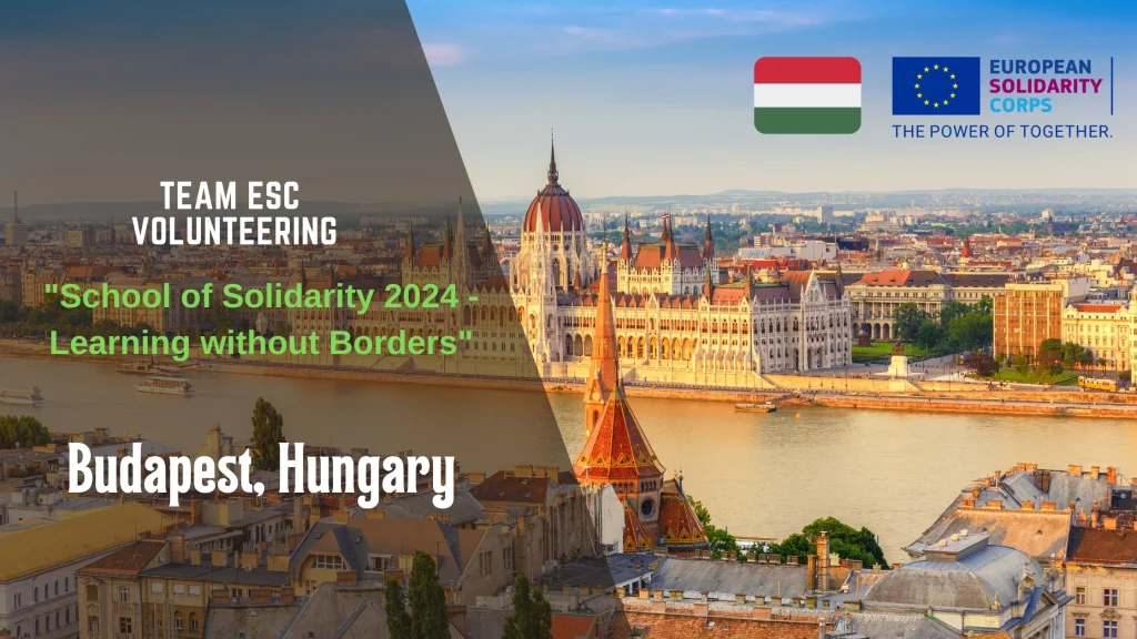 TWO weeks volunteering project in Budapest 2024