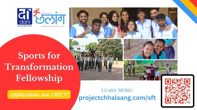 Fully Funded to India : Apply for the Sports for Transformation Fellowship in India