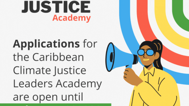 FULLY FUNDED; Climate Activists in the Caribbean are invited to apply for the Caribbean Climate Justice Academy 2024