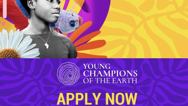 FULLY FUNDED: Apply for this UNEP Youth Champions of the Earth program 2024 (upto 20,000 USD GRANT)