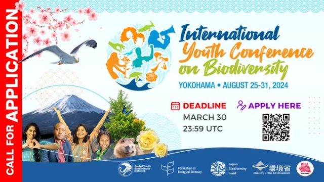 Fully Funded to Japan : Apply for the International Youth Conference on Biodiversity, Yokohama 2024 