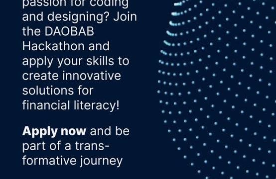 CALLING KENYAN YOUTH: Apply for the DAOBAB Hackathon 2024