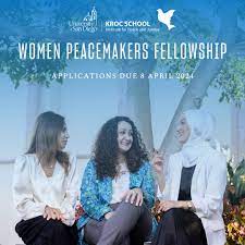 With a stipend of USD $15,000 : Apply for the Women PeaceMakers Fellowship Program (fully funded trip to USA)