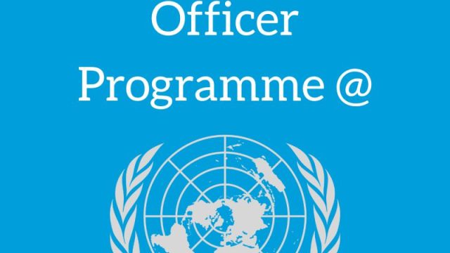 Check out the United Nations Hunior Professional Officer ( UN JPO) Programme 2024 for Young Graduates