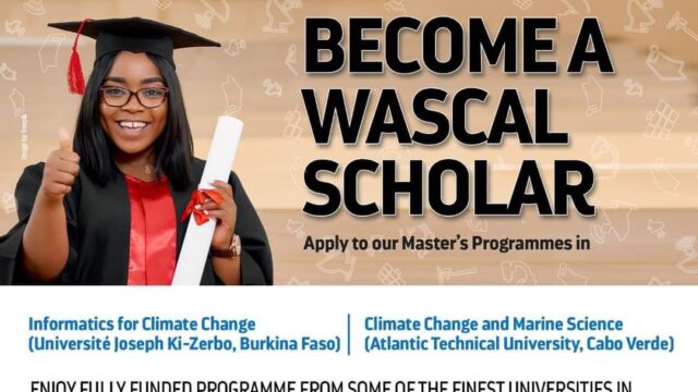 FULLY FUNDED: Apply for this Master Research Programme in Informatics for Climate Change 2024/25 for all young West Africans