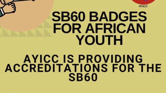 SB60 BADGES: AYICC is inviting young African youth who want badges for the SB60 in Bonn!