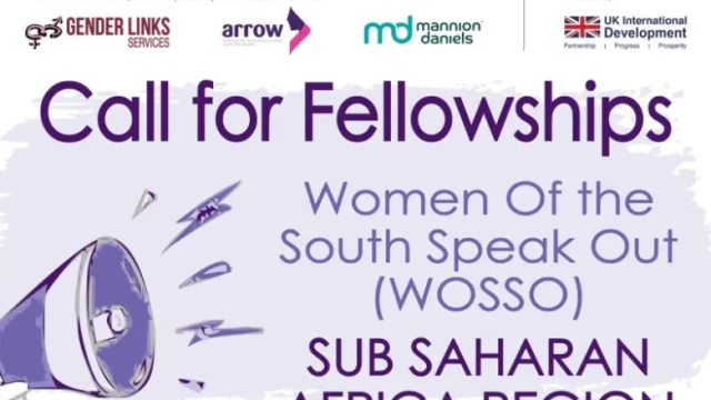 Funded : Apply for the WOSSO fellowship with grants of  ( 1000 – 2000 GBP )