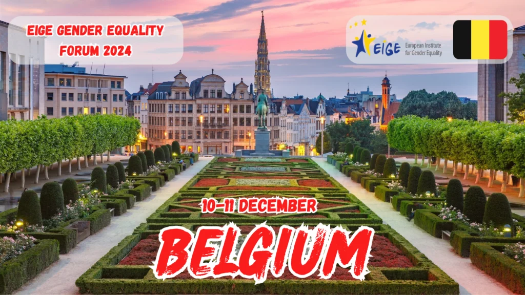 EIGE Gender Equality Forum 2024 in Brussels, Belgium