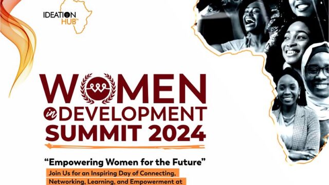 Funded : Apply for the Women in Development Summit 2024