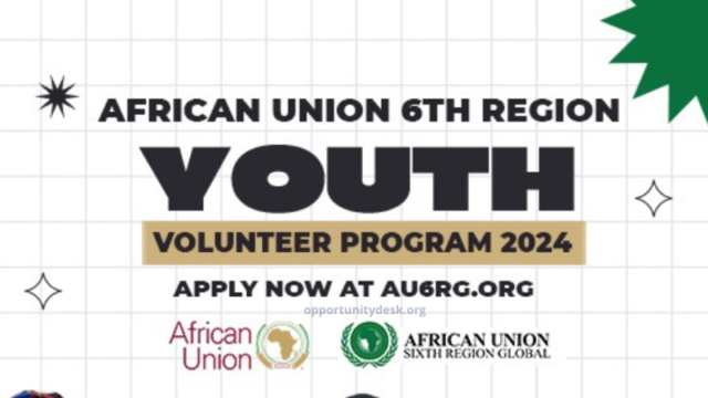 Apply for the African Union 6th Region Youth Volunteer Program 2024