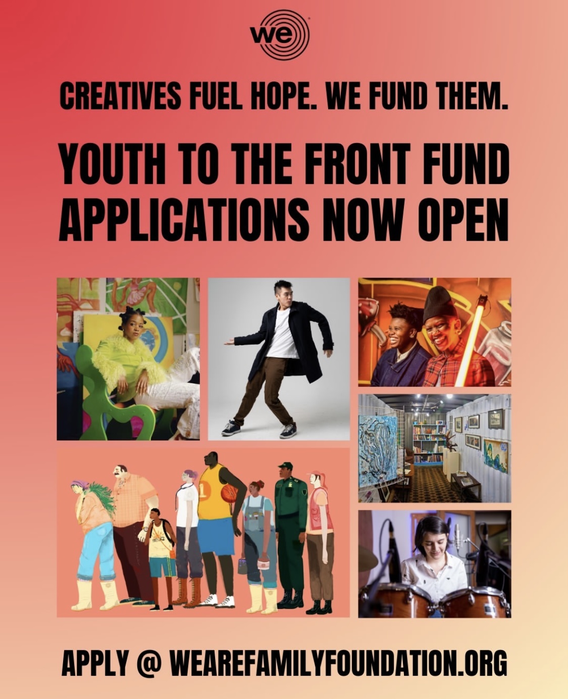 GRANTS: Apply for the Youth to the Front Fund: “The Creatives ...