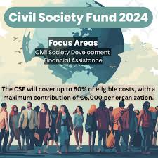 FUNDING : Apply for Civil Society Fund 2024