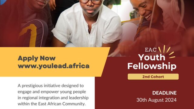 FULLY FUNDED : Apply for the 2nd cohort of the EAC Youth Fellowship.