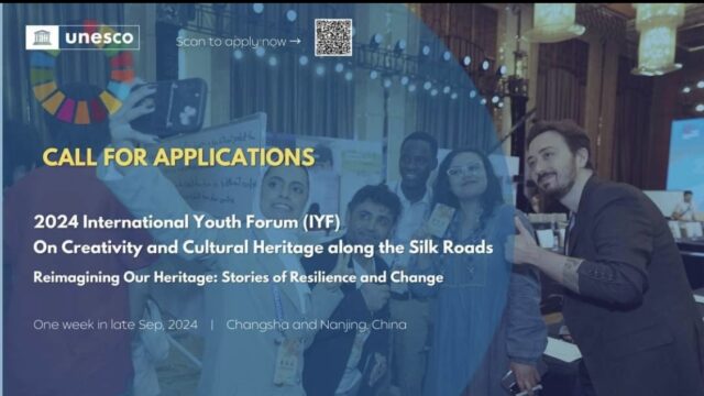 FULLY FUNDED TO CHINA: Apply for this UNESCO International Youth Forum 2024 in China!