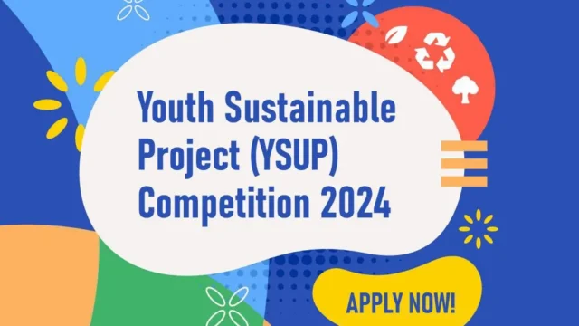 Apply for the Youth Sustainable Project Competition 2024