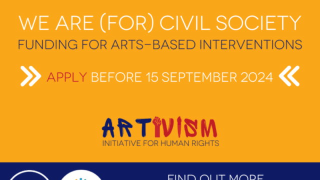 FUNDING OF UPTO £4,000 :CIVICUS and ArtsRighstTruth are funding collaborative projects from artists and activists that use art to amplify civil society’s impact.