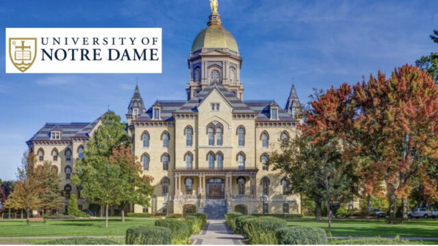 Apply for the University of Notre-Dame Scholarship USA