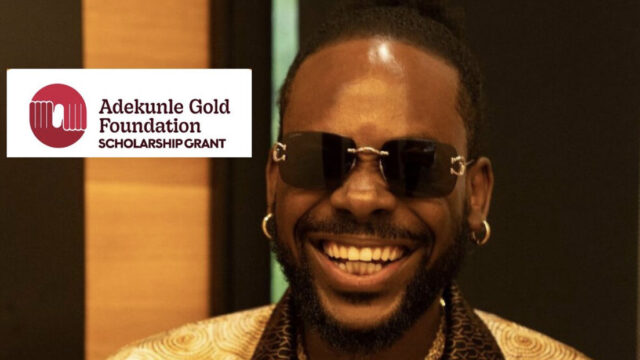 Apply now for the Adekunle Gold Foundation Scholarship For Africans | Fully Funded