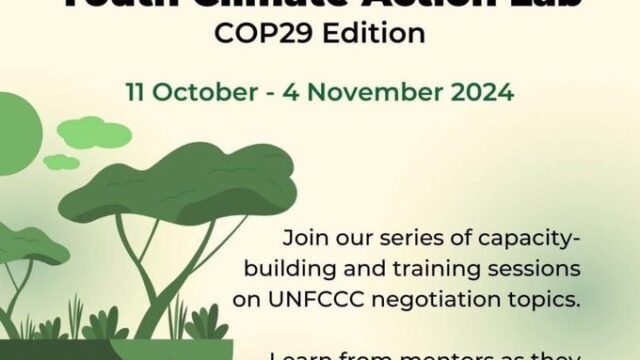 COP 29 Edition: Join the Youth Climate Action Lab