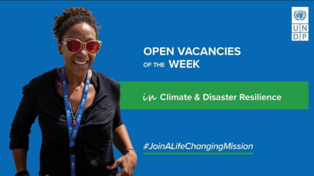 Join UNDP in Creating Climate and Disaster Resilience with 44 Paid Jobs and Internships (Open to All Nationalities – Onsite and Remote alternatives)