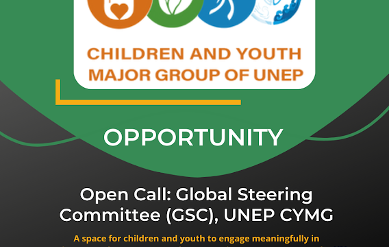 Apply to join the 2024-25 Global Steering Committee of Children and Youth Major Group to UNEP