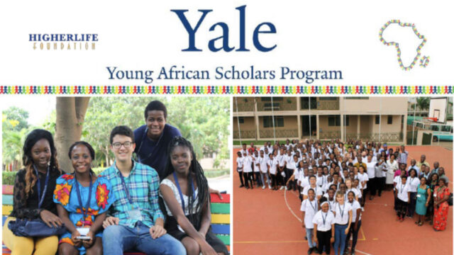 Fully funded to USA!! Apply now for the 2025 Yale Young African Scholars Program