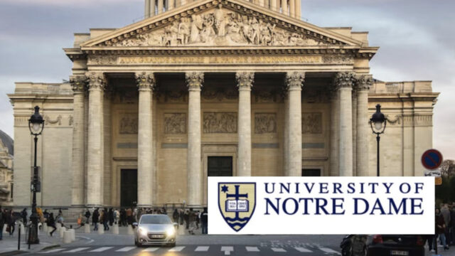 Apply now to the 2025 University Of Notre Dame Peace Studies Scholarship in USA