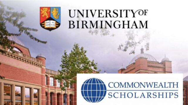 Fully Funded!! Apply now to the University of Birmingham for a commonwealth shared scholarship 2025