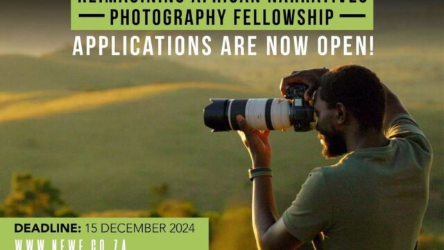 FULLY FUNDED TO SOUTH AFRICA : Apply for the REimagining african narratives Photography Fellowship 