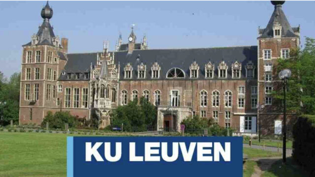 Funded to the 2025 Science@Leuven Scholarship in Belgium. Apply now!!