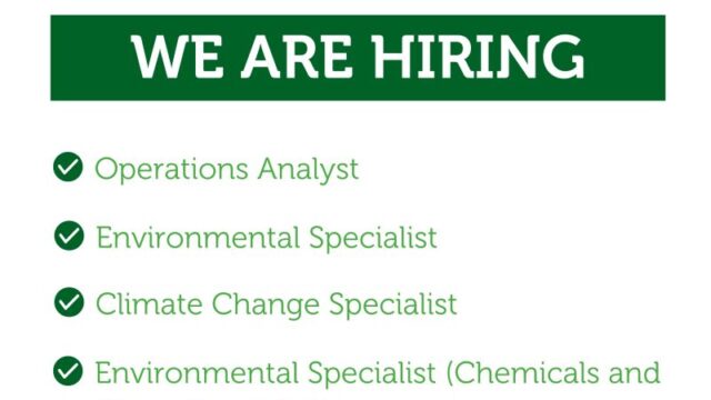 JOB OPPORTUNITIES : Global Environment Facility (GEF) is hiring in several positions ,Apply now.