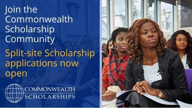 Fully funded commonwealth Spilt Site scholarship in UK. Apply now; Deadline soon