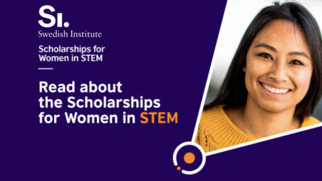 Fully funded for Africans;  Apply now for the Swedish Institute Women in STEM Scholarship 2025.